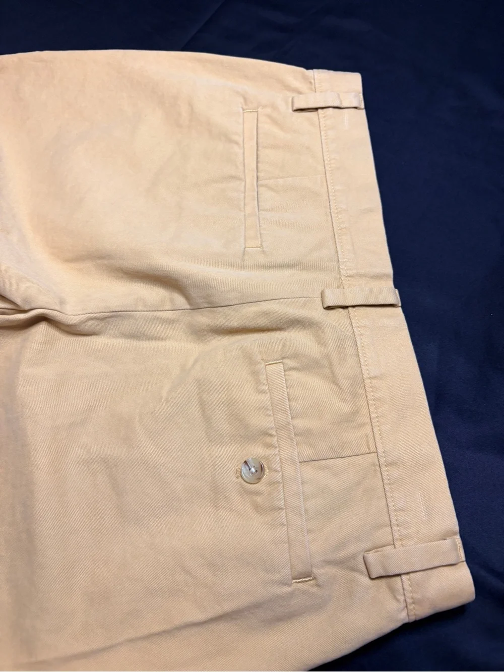Banana Republic Yelowish Khaki Flat Front Men's Shorts Sz 30